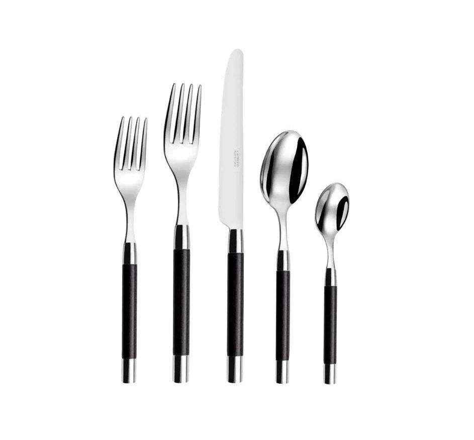 Conty Black Wood Place Setting