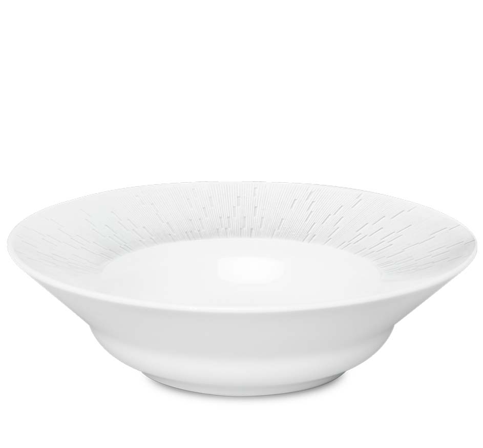 Infini Dinnerware Collection in Blanc