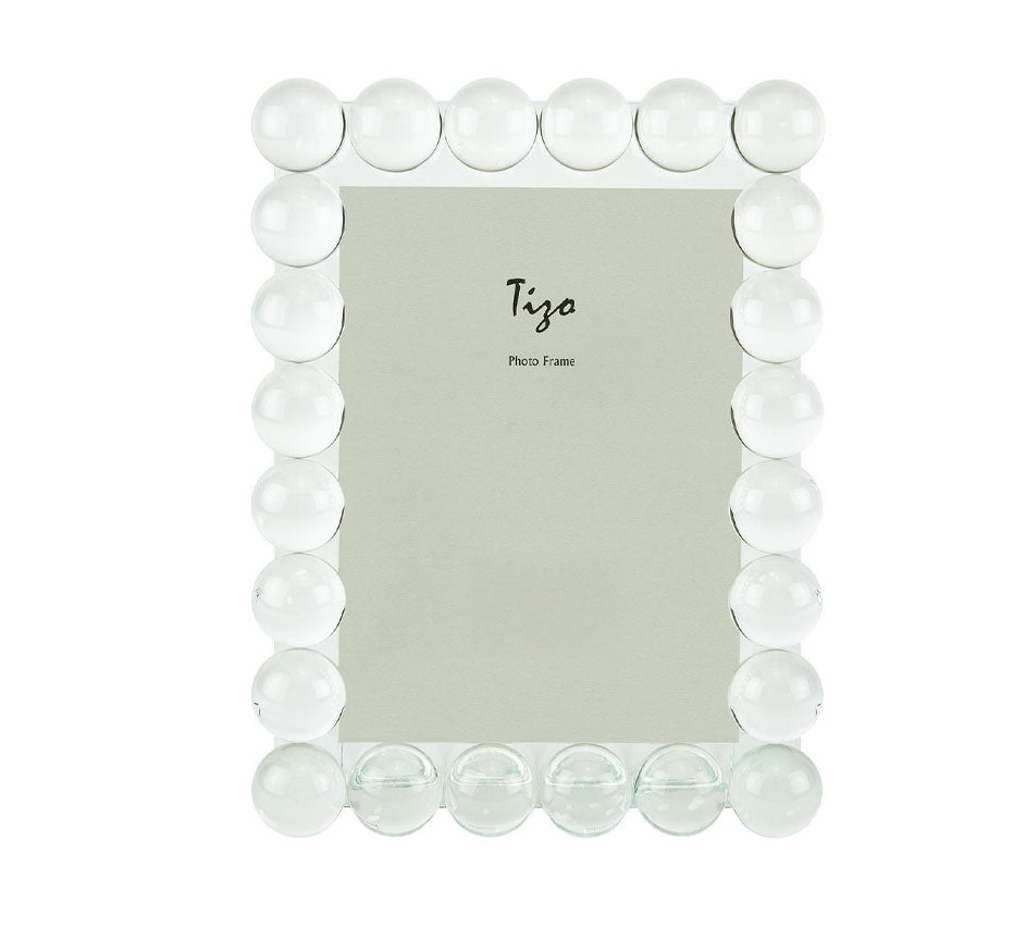 Crystal Glass Frame Single Bubble 4x6
