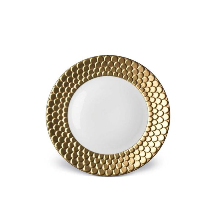 Aegean Dessert Plate in Gold