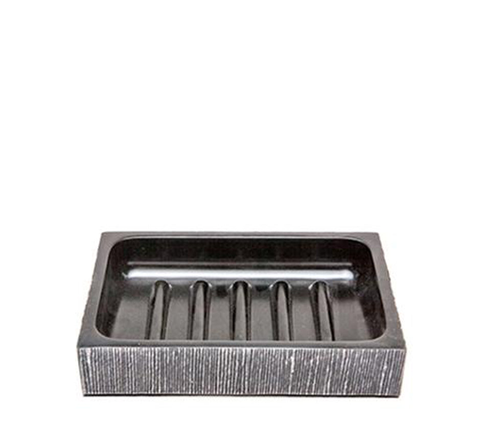 Bruges Soap Dish in Charcoal