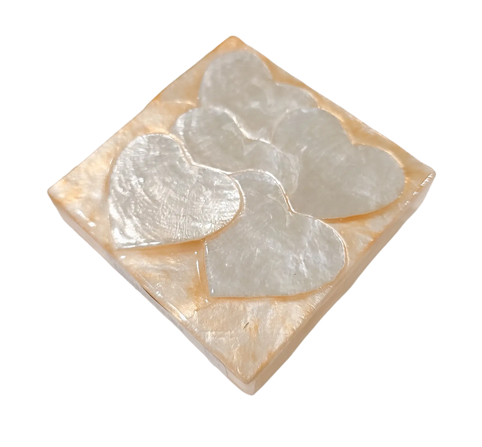 Capiz Box 3" (4 Styles Available)