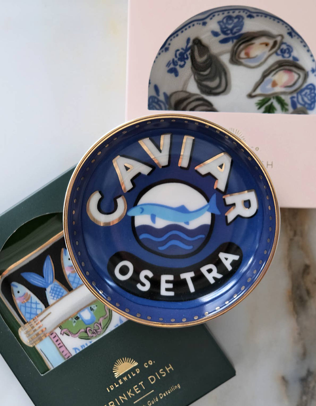 Caviar Porcelain Trinket/Dice Dish