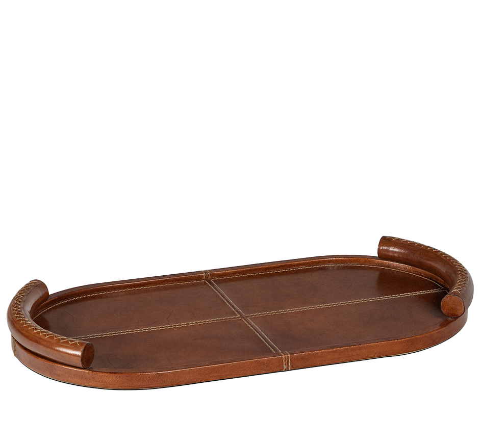 Forte Leather Tray Oval (Available in 2 Colors)