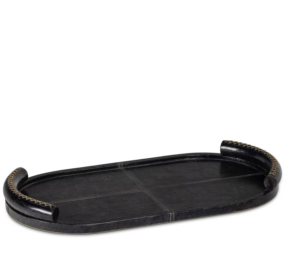 Forte Leather Tray Oval (Available in 2 Colors)