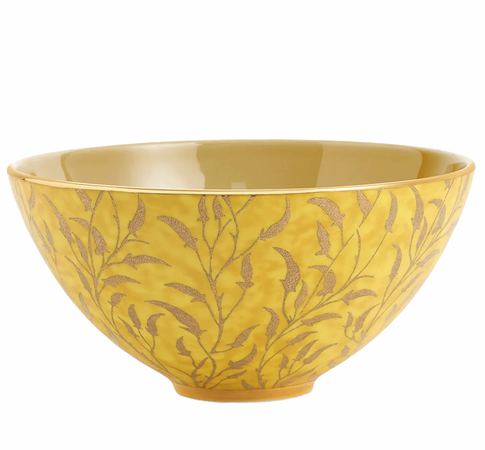 Fortuny Orfeo Serving Bowl Yellow