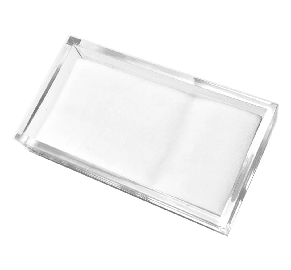 Clear Acrylic Guest Towel Holder