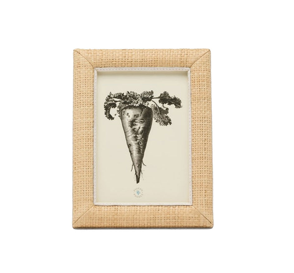 Hanford Frame in Natural & White