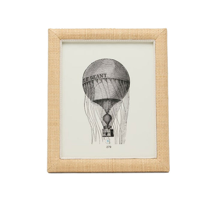 Hanford Frame in Natural & White