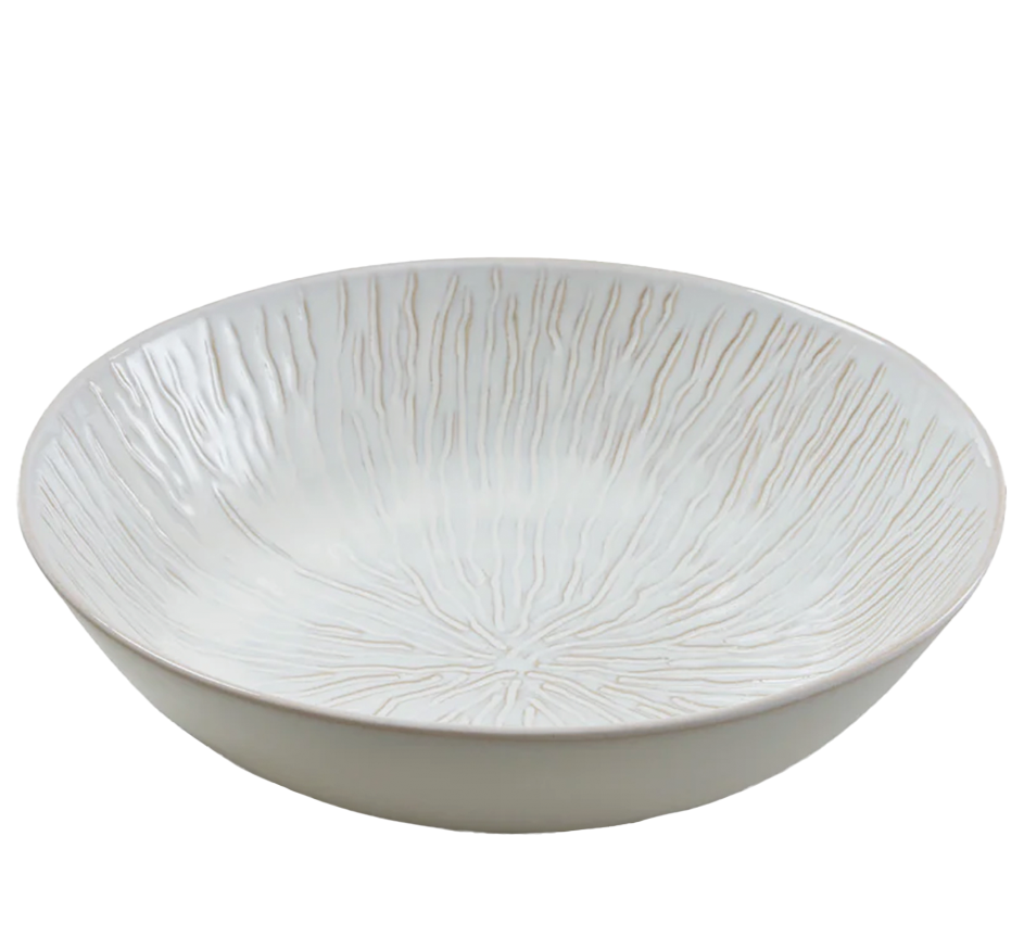 Harvest Field Serving Bowl in Cloud