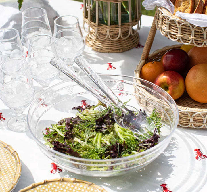 Isabella Acrylic Salad Server Set/2pc