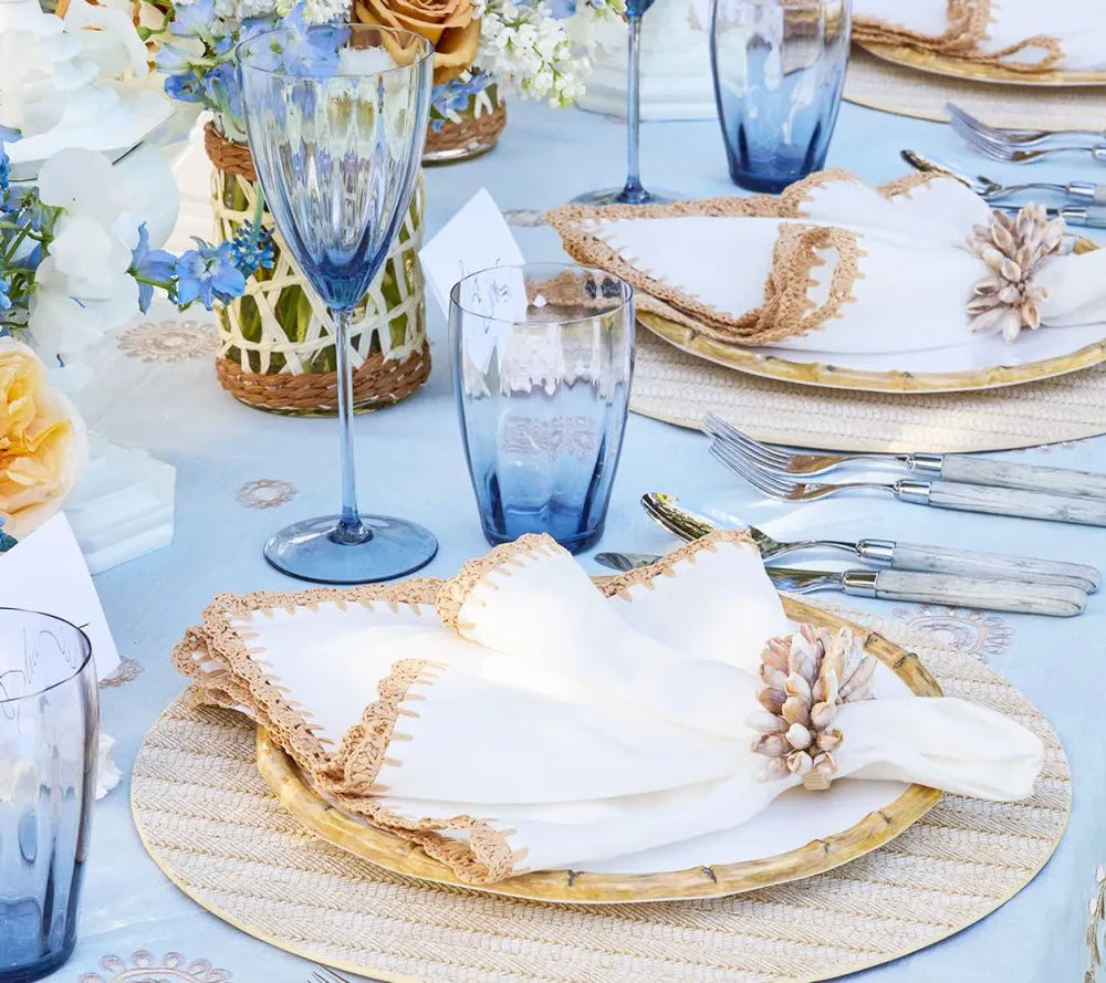 Shell Fringe Napkin Ring