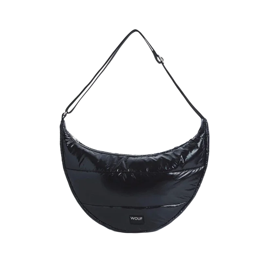 Large Crossbody In Black Glossy