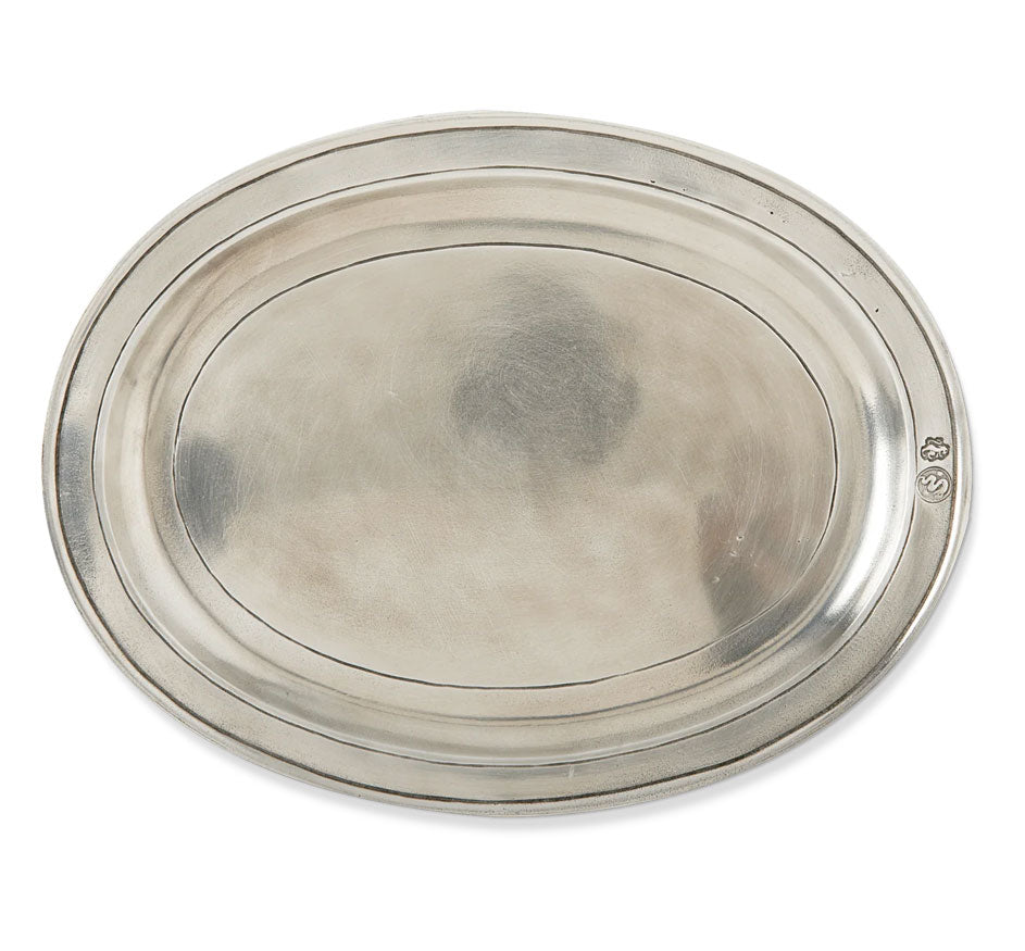 Oval Incised Tray - Small