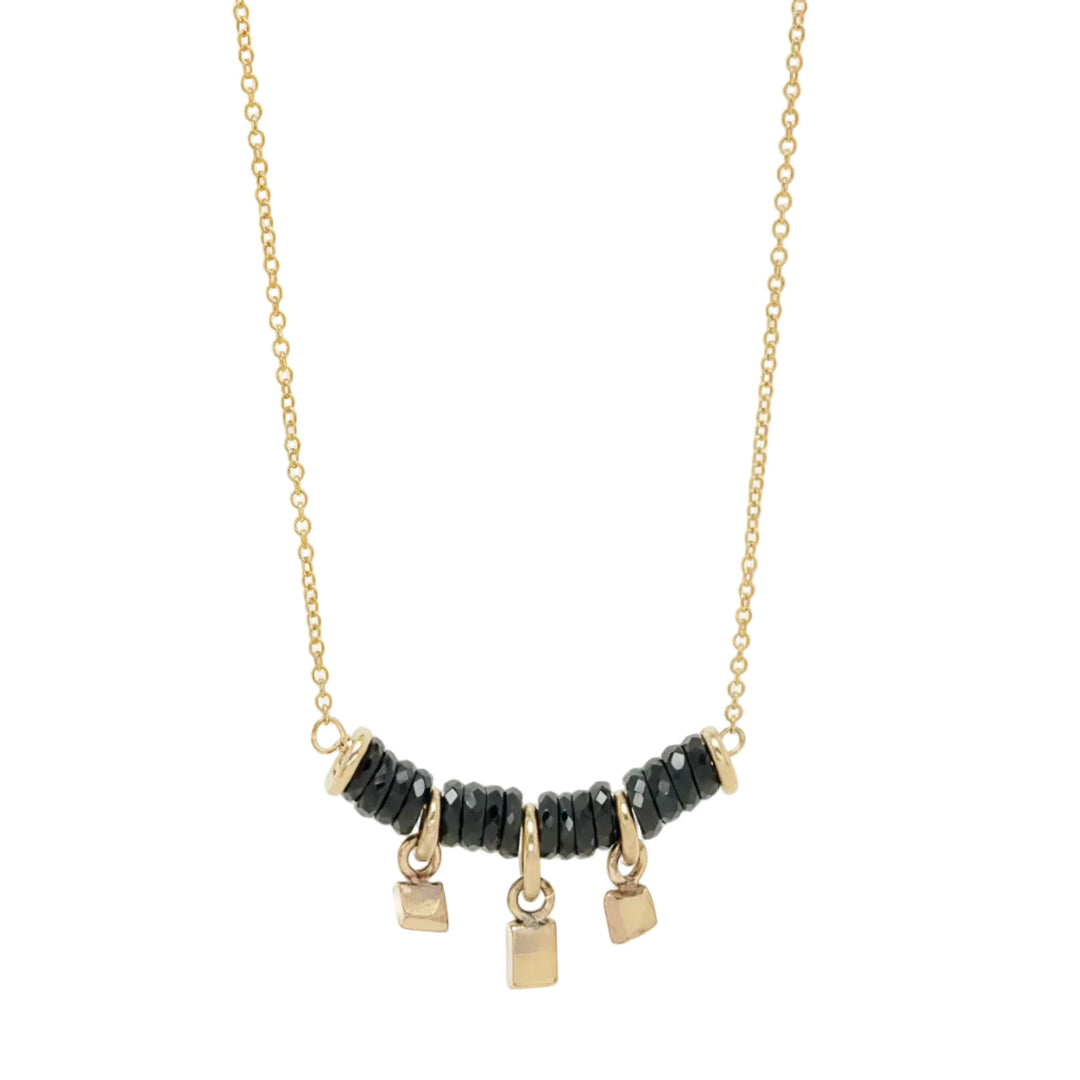 Gemmy Row Dangly Necklace