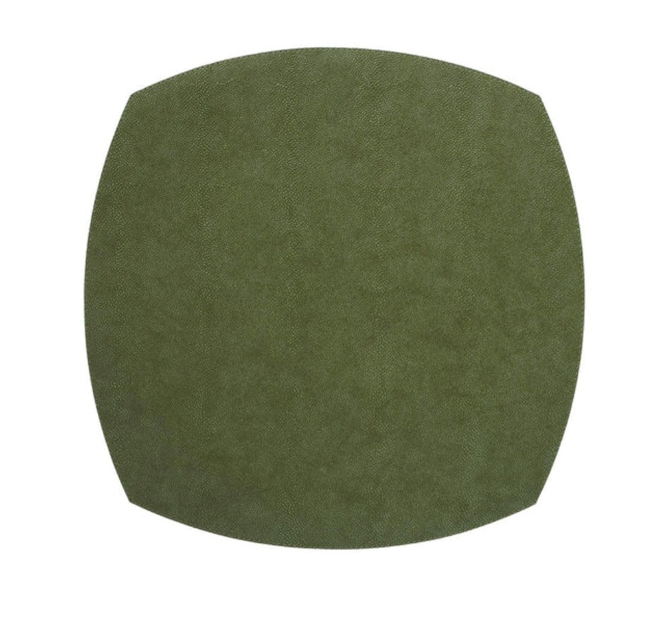 Stingray Elliptic Square 16" Placemat (Set of 4, Available In 5 Colors )
