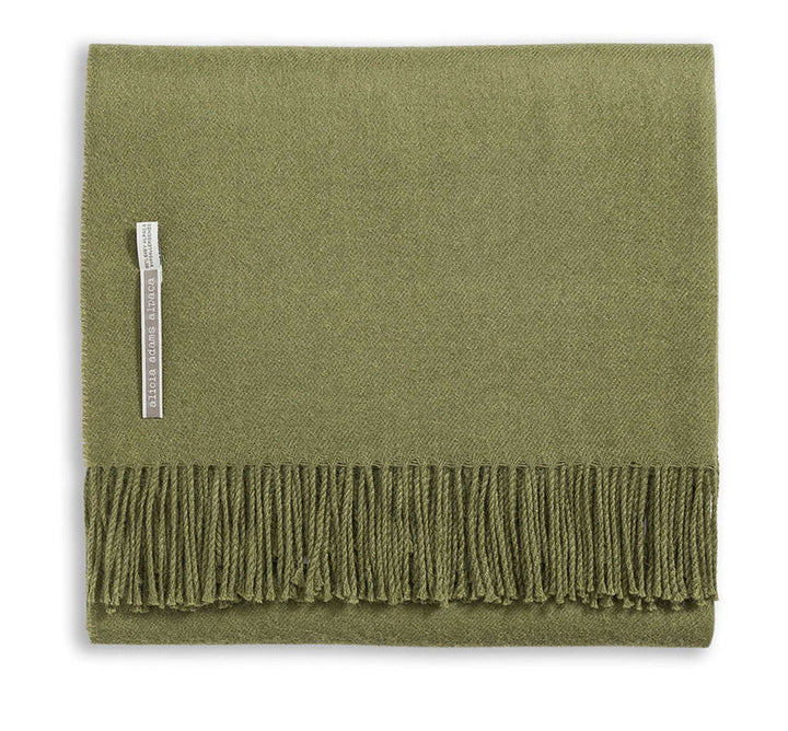 Alpaca Solid Throw