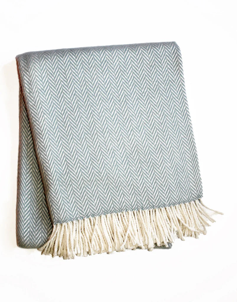 Herringbone Plush Throw