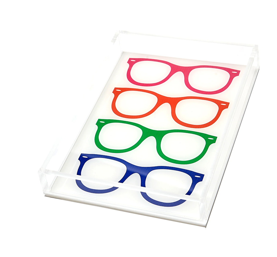 Multi Color Glasses Tray