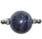 Mineral Napkin Ring in Midnight & Silver  discontinued 11/23