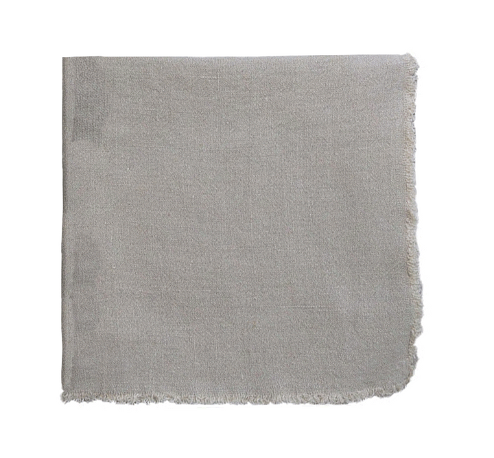 Provence Napkin with Fringe (Set of 4, Available in 3 Colors)