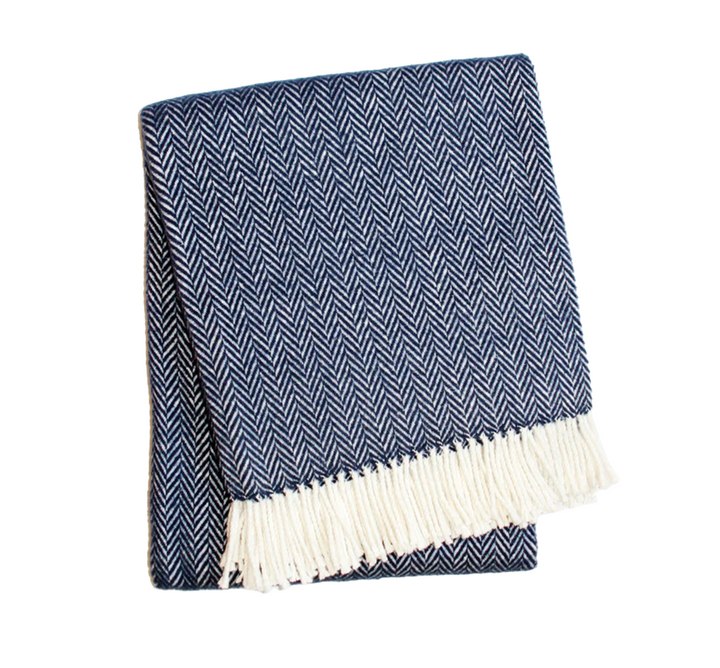 Herringbone Plush Throw