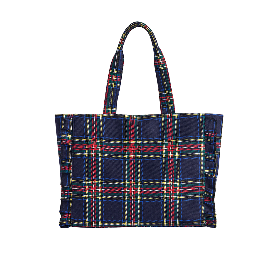 Scottie Ruffle Tote (3 Colors)