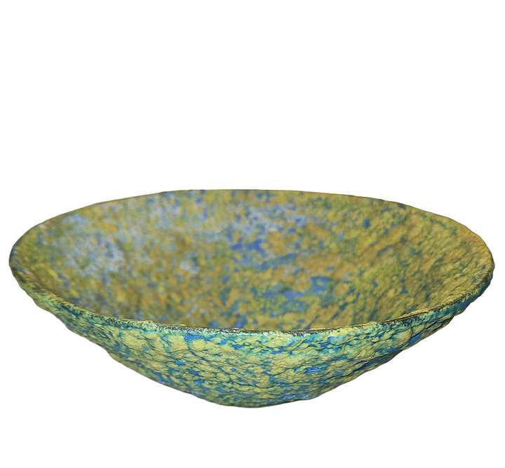 Ocean Crater Glaze Bowl Wide