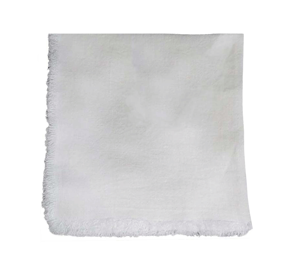 Provence Napkin with Fringe (Set of 4, Available in 3 Colors)