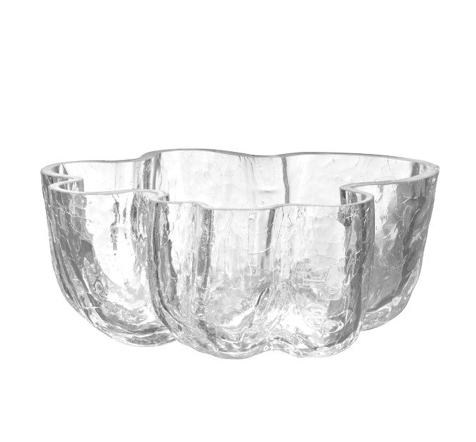 Crackle Glass Bowl