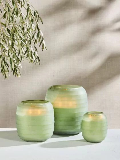 Waves Candle Collection- Green