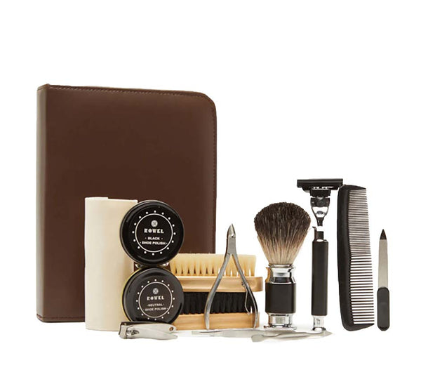 On the Go Grooming and Shoe-Shine Kit (2 colors available)