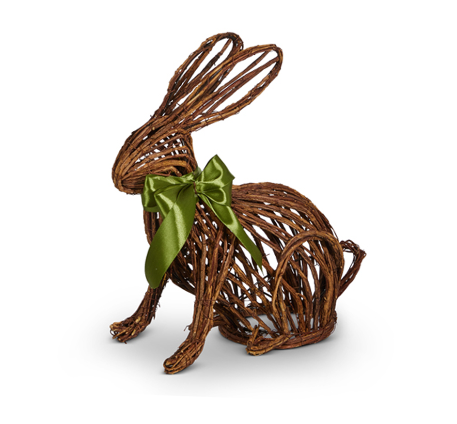 Open Vine Rabbit Sitting