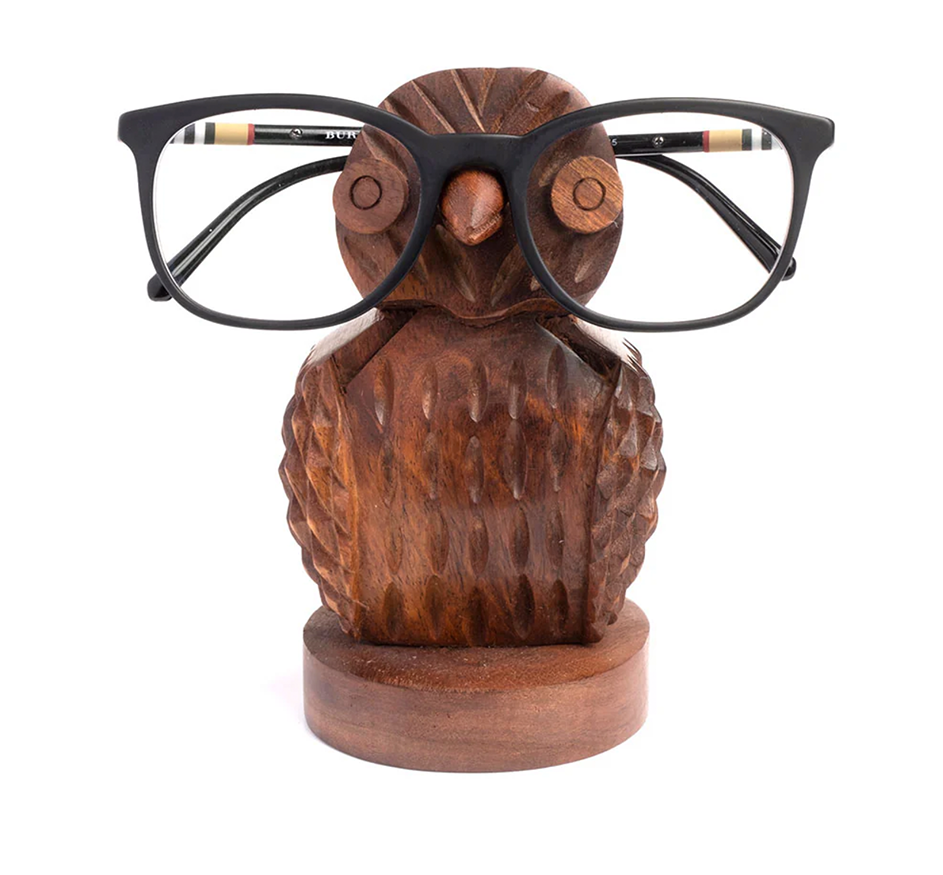 Owl Eyeglasses Holder Stand