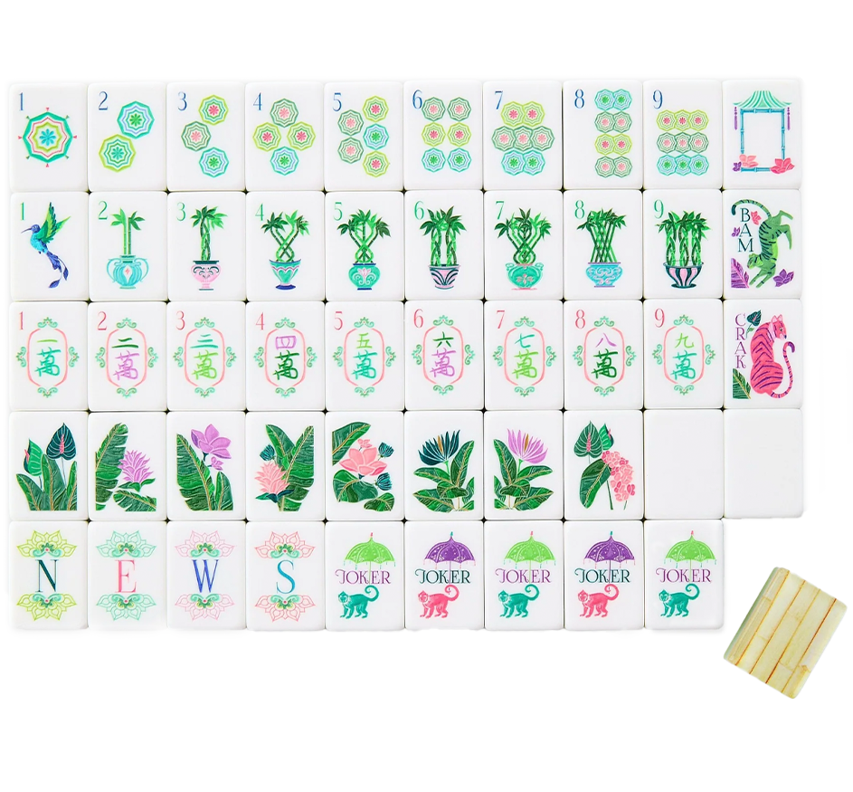 Palm Royale Mahjong Tiles