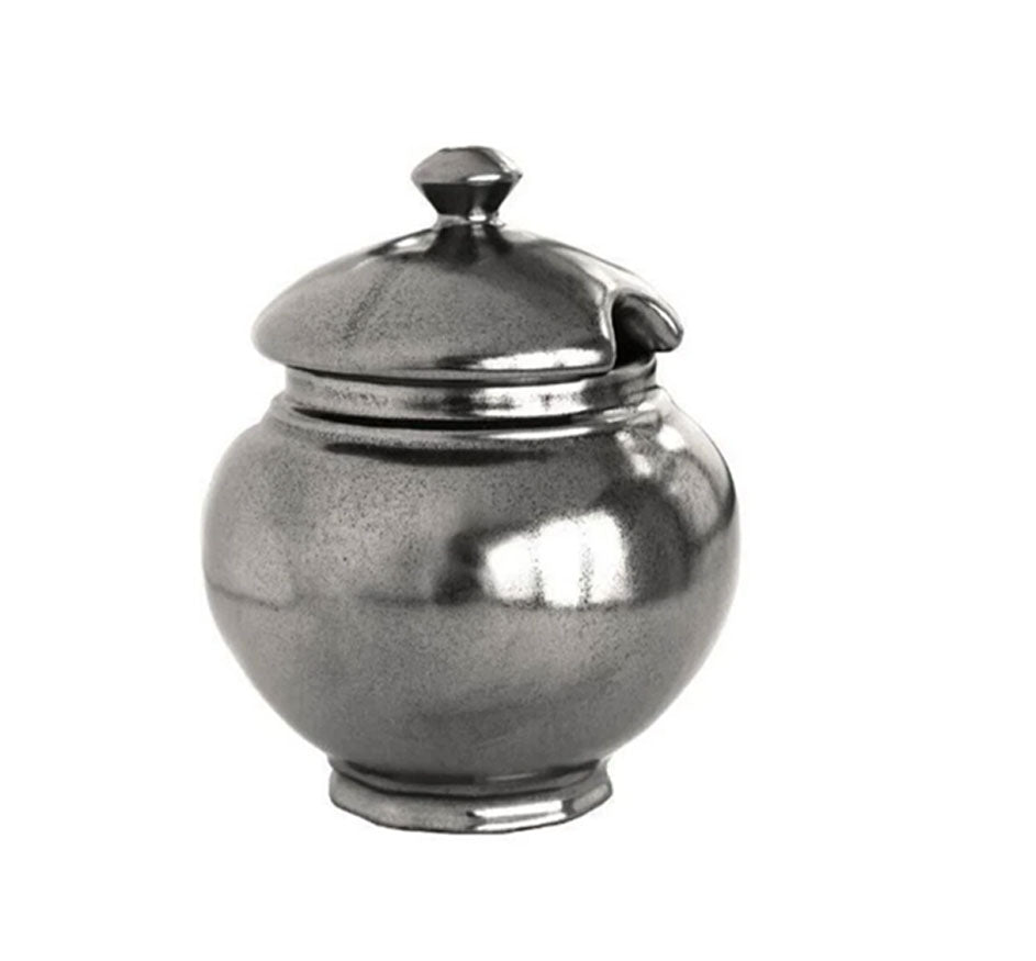 Pewter Sugar & Creamer Set