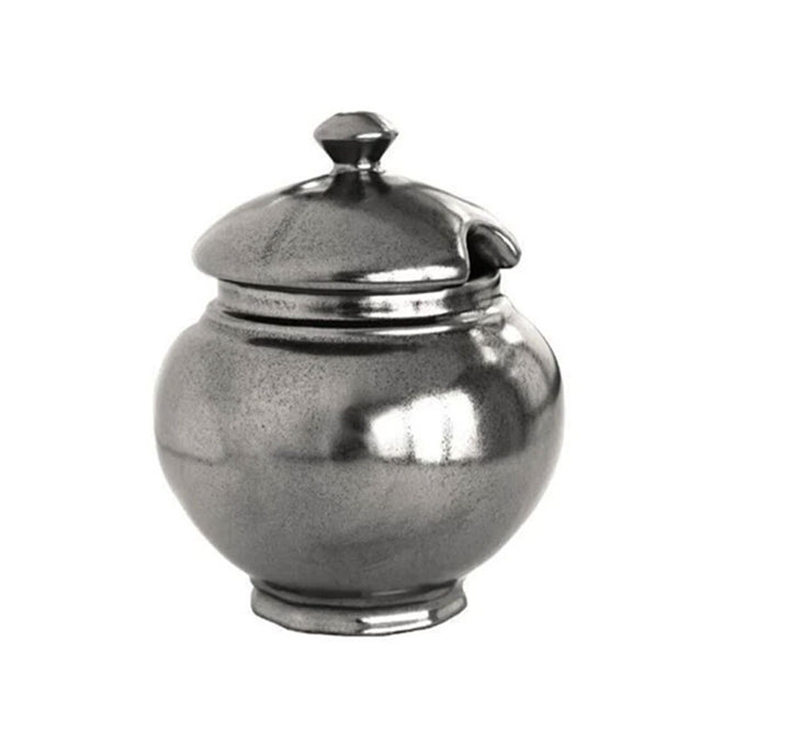 Pewter Sugar & Creamer Set