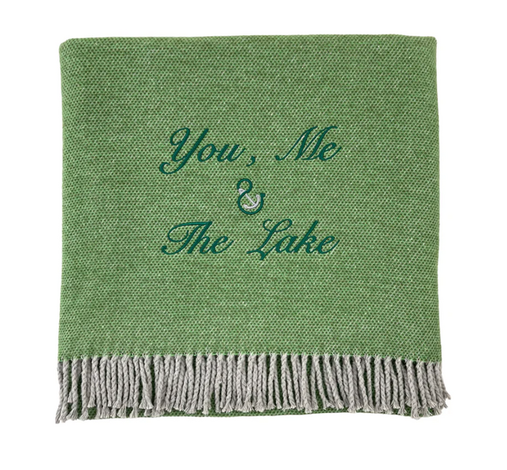 Pixel Throw with Fringe (Available in 12 Colors)