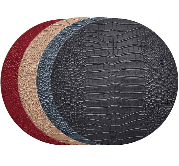 Croco Placemats (Sold in set of 4 and available in 3 colors)