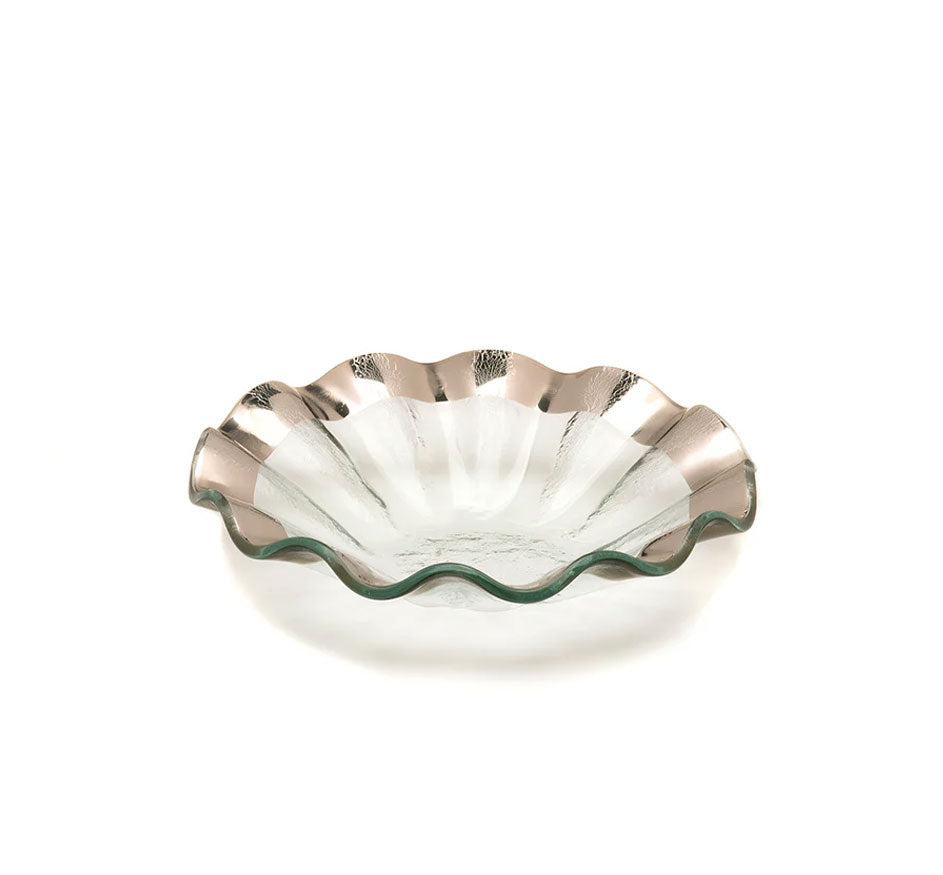 Ruffle Platinum 7" Bowl