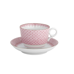 Lace Dinnerware Collection in Pink