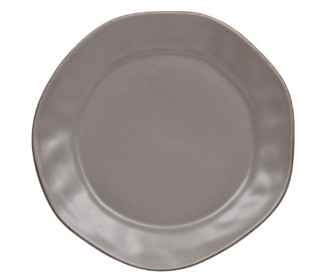 Cantaria Dinner Plate in Charcoal