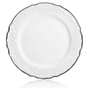 Simply Anna Dinnerware Collection in Platinum