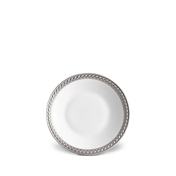 Soie Tressee Dinnerware Collection in Platinum