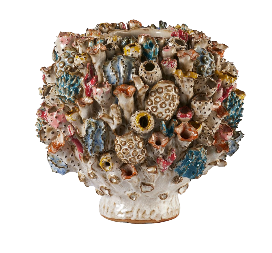 Sea Garden Ball Vase