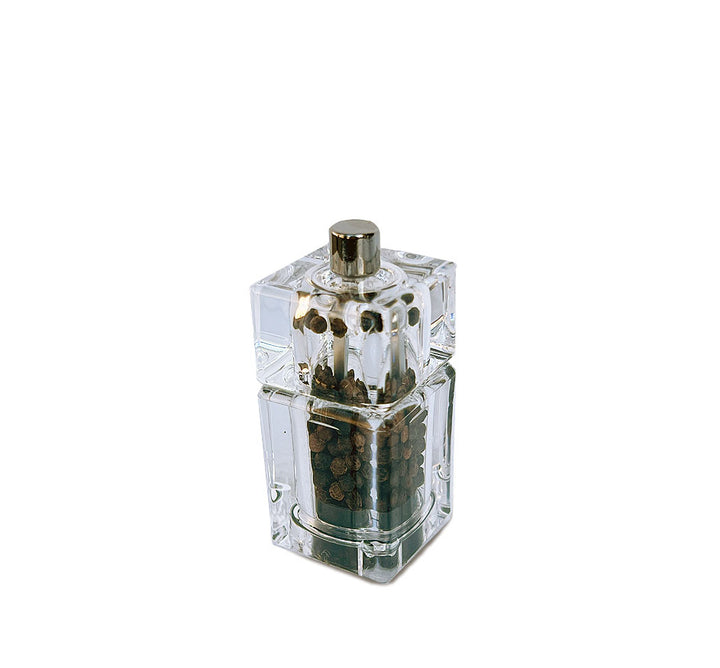 Square Acrylic Pepper Grinder (Available in 2 sizes)