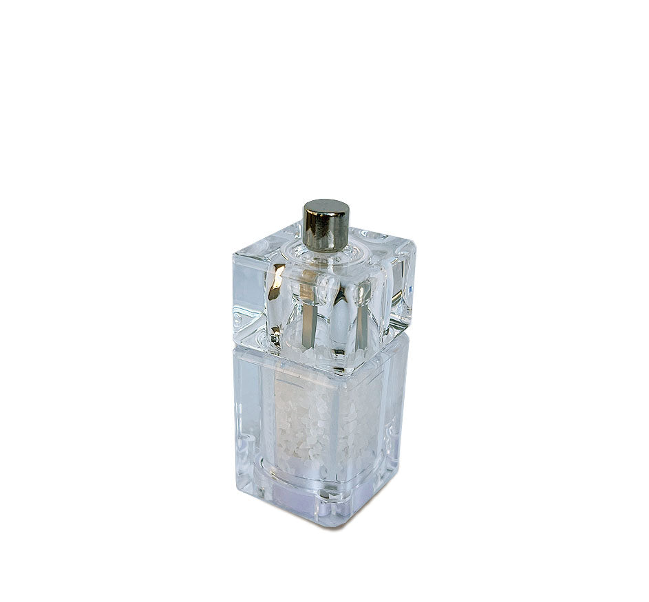 Square Acrylic Salt Grinder (Available in 2 sizes)