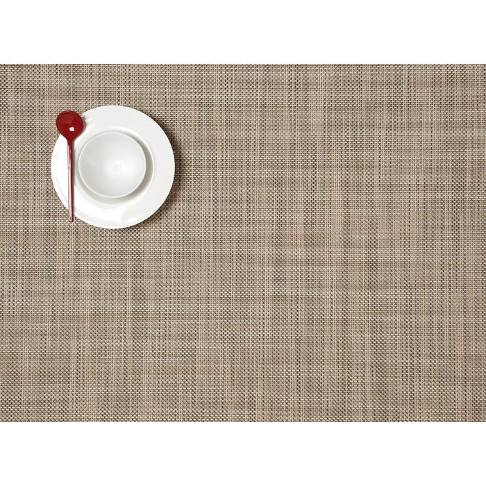 Mini Basketweave Placemat (Set of 4, Available in 4 colors)