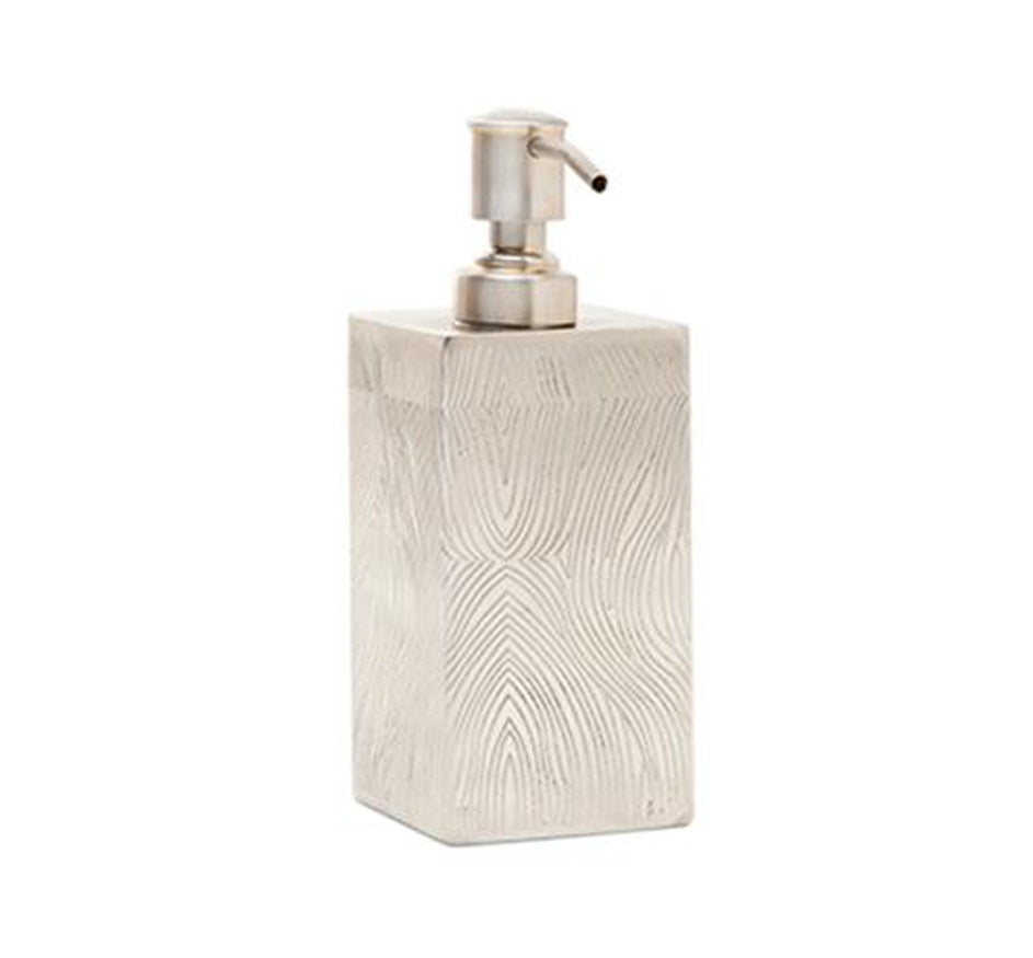 Humbolt Soap Pump in Matte Silver