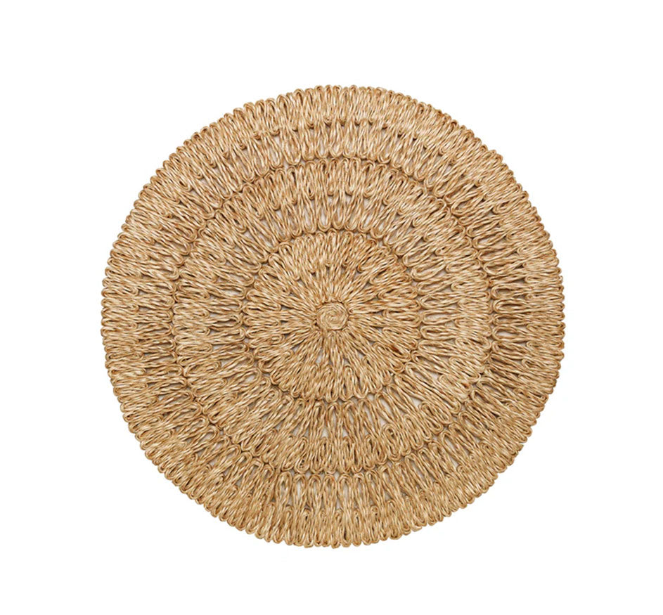 Straw Loop Placemat - Natural